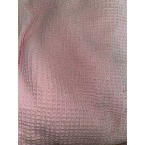 Soft Waffle Weave Bedding Cover in Pink